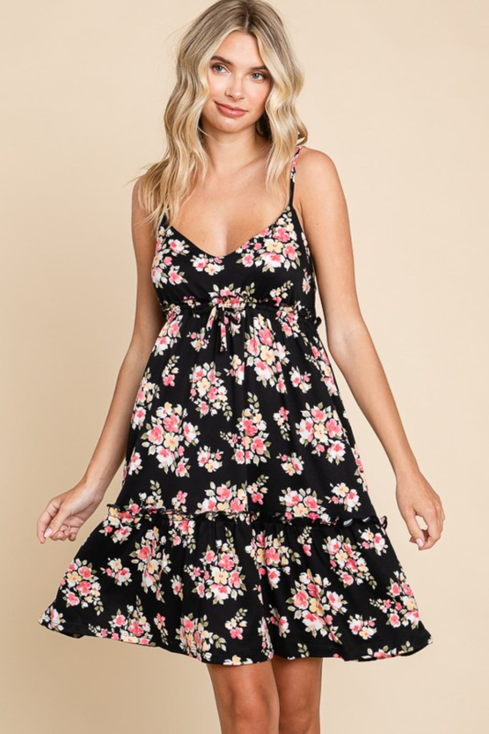 Blossom Breeze Frill Cami Dress
