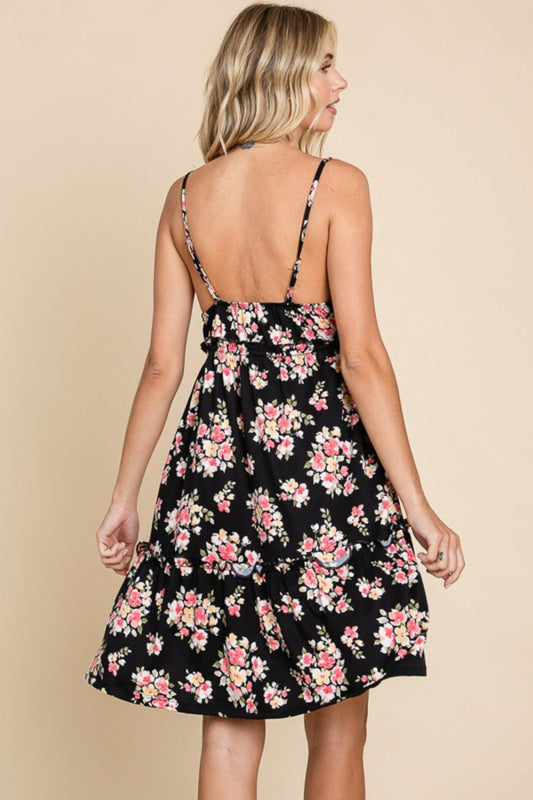 Blossom Breeze Frill Cami Dress