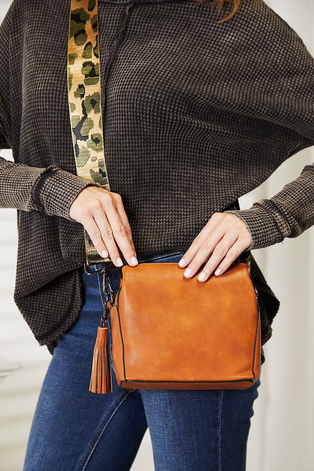 Urban Luxe PU Leather Crossbody Bag