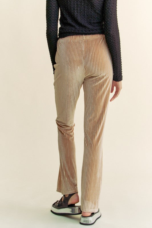 Cozy Flow Elastic Flare Pants